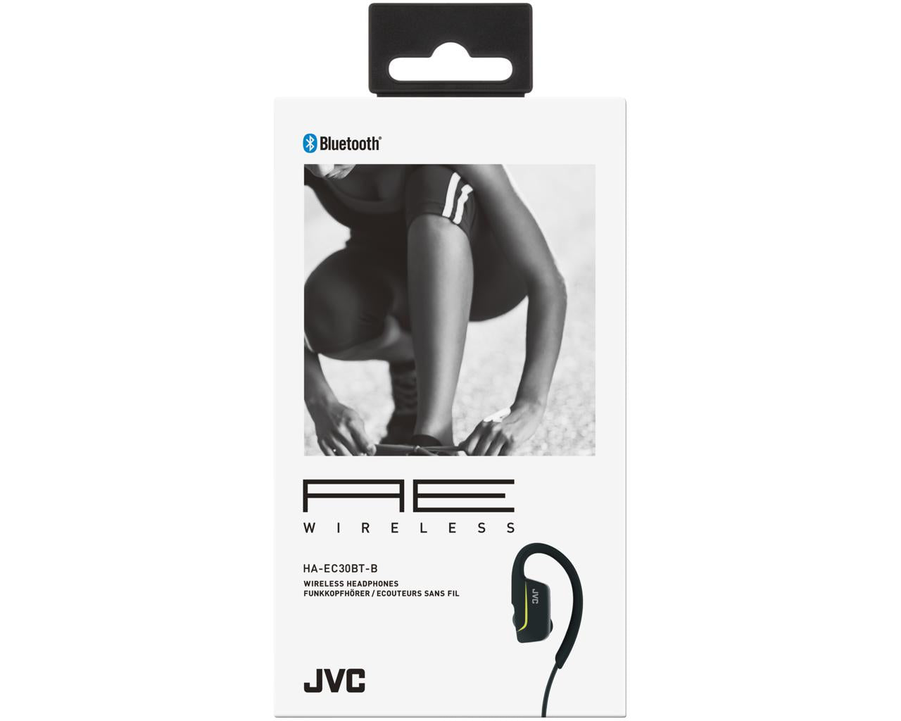 JVC Wireless In-Ear Headphone HA-EC30BTHeadphonesUp to 8 hours Battery LifeWater Resistant IPX5Anti-Slip MaterialCable Management with Magnetic Housing Allows Ambient Sound with open type earpieceJVC Run & Music training app for smartphonesMic & Remote